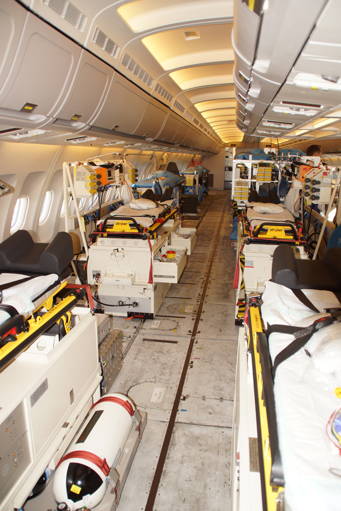 Interior MedEvac A310-304 MRT 10+26 FBS BMVg Luftwaffe AVIATION NEWS ...