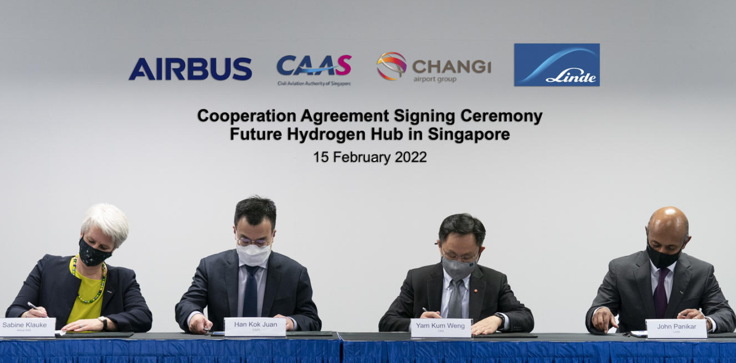 Airbus Signs Agreement To Study Hydrogen Hub In Singapore AVIATION NEWS ...