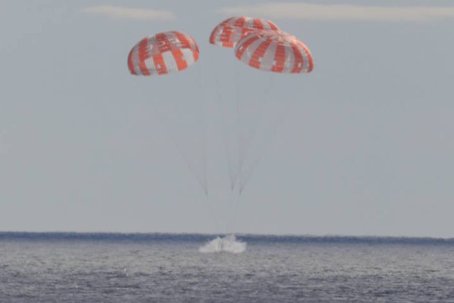 Splashdown! NASA’s Orion Returns To Earth After Historic Moon Mission ...