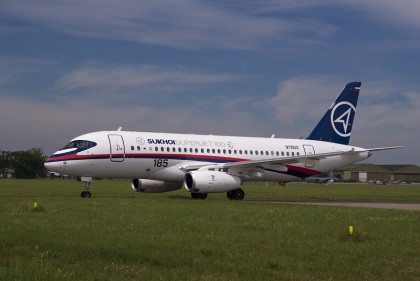 SSJ100 Le bourget 2009
