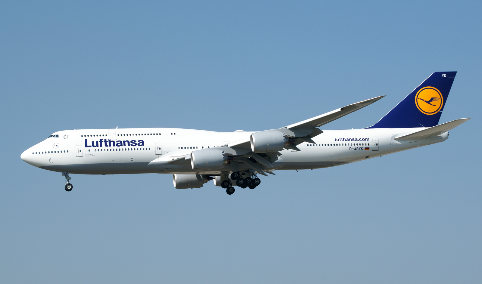 Boeing 747-8I D-ABYK Lufthansa