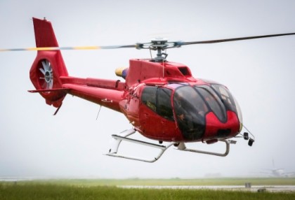 H130 in flight