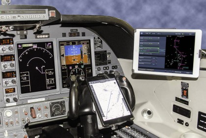 TASAR in cockpit