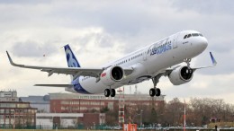 A321neo CFM engine First Flight