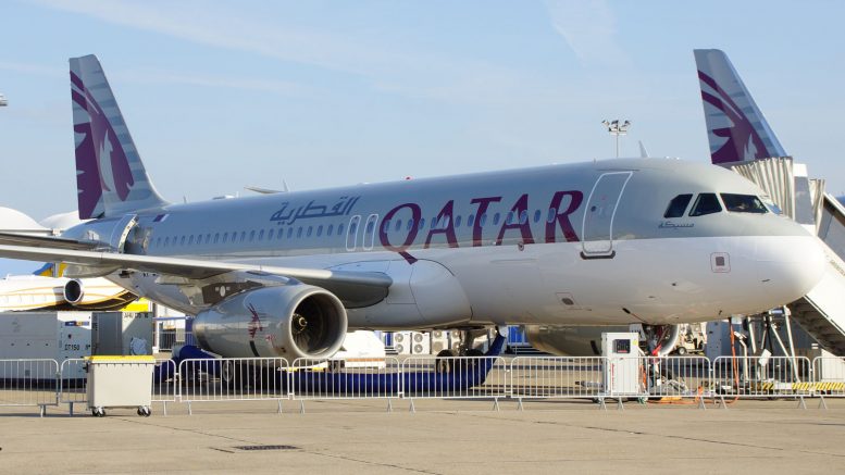 A320 Qatar Airways