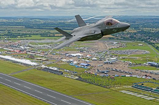 F-35B Royal International Air Tattoo at RAF Fairford in Gloucestershire