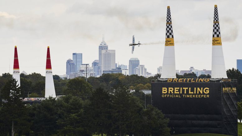 Qualifying session at the Indianapolis Motor Speedway