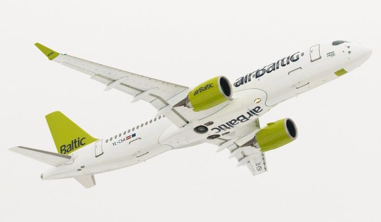 Bombardier CS300 airBaltic