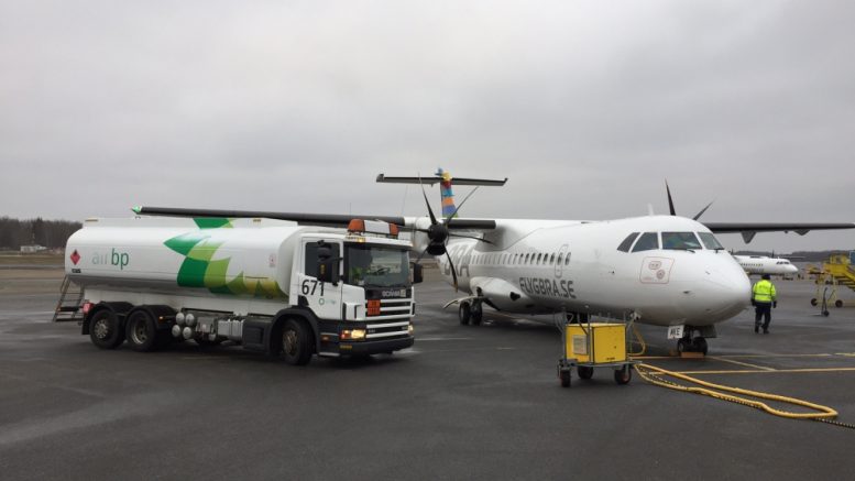 ATR biofuel flight