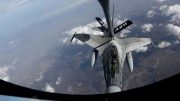 KC-135 refeuling Romanian F-16