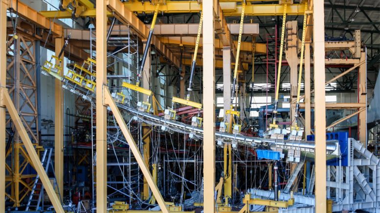 Sukhoi Superjet 100 Wing Tests for Winglets Installation