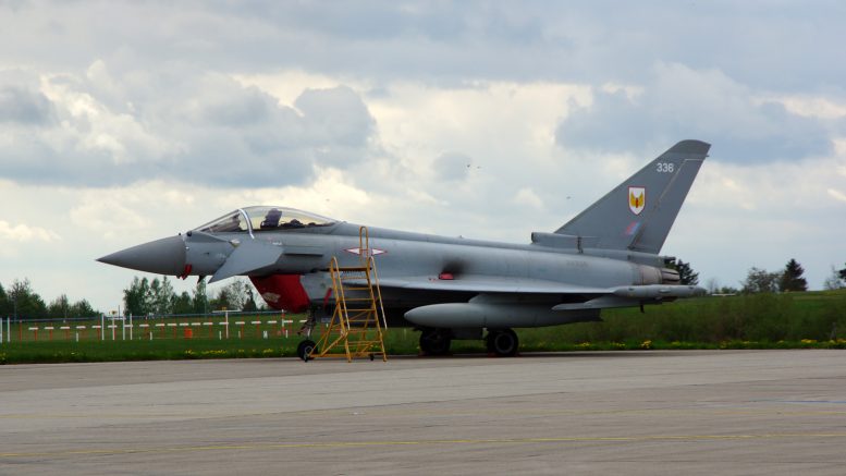 Eurofighter Typhoon FGR.4 ZK336 1sq RAF