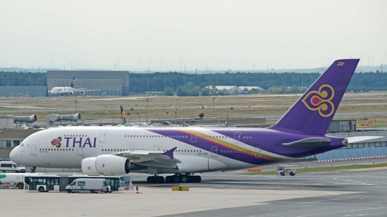 Airbus A380-841 HS-TUA Thai Airways International