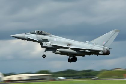 Eurofighter Typhoon FGR.4 ZK306/ED 6sq RAF