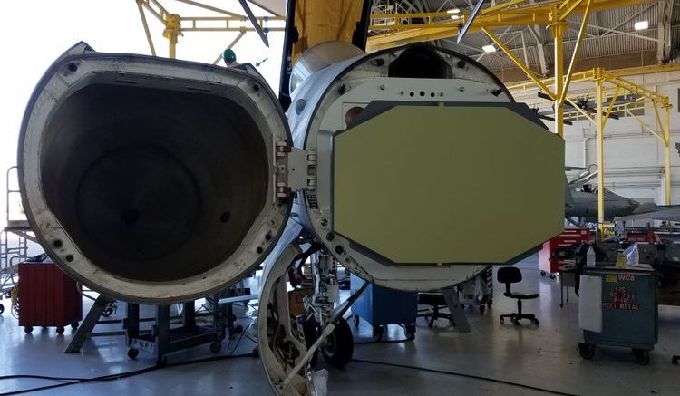 APG-83 SABR on a F/A-18C Hornet