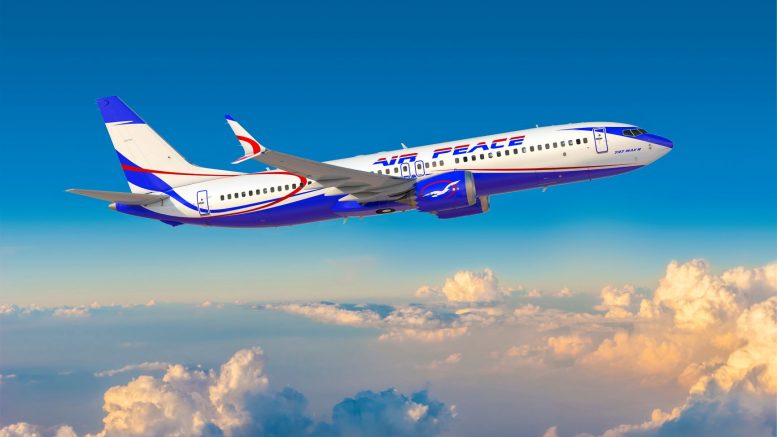 737 MAX 8 Peace Air