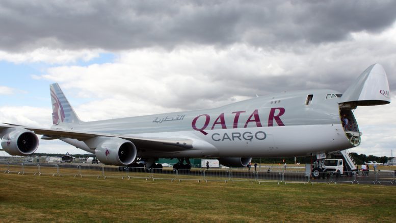 Boeing 747-8F Qatar Airways