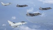 British Typhoons and F-35B Lightning II