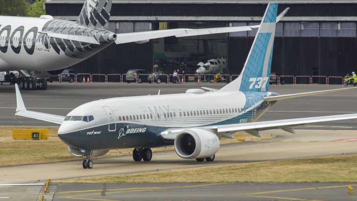 Boeing 737 MAX 7 N7201S Boeing Company