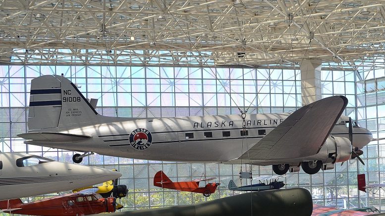 Douglas DC-3-277C Skytrain NC91008 Alaska Airlines