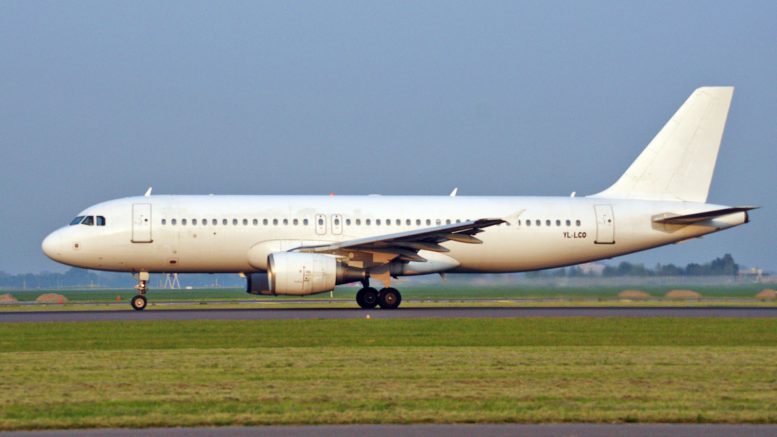 Passenger plane