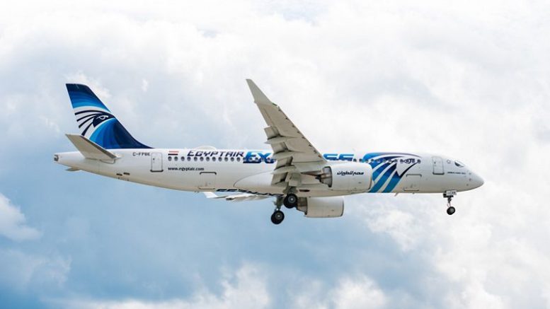 Airbus A220-300 EgyptAir