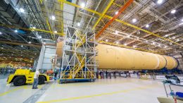 Rocket Stage Artemis I mission