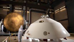 capsule-shaped aeroshell Mars Rover