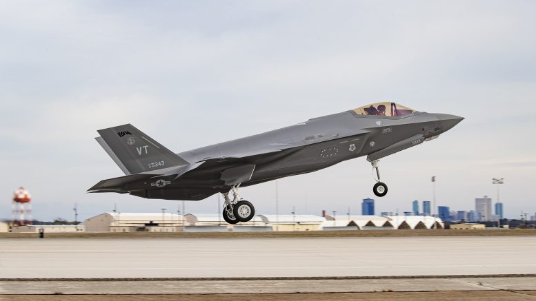 F-35A 19-5343/VT Vermont ANG USAF