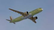 MC-21-300 test aircraft arrived in Ulyanovsk for painting