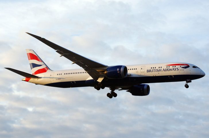 Boeing 787-8 Dreamliner G-ZBKE British Airways