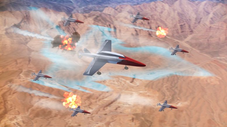 Swarming Drones, Leonardo RAF demonstration