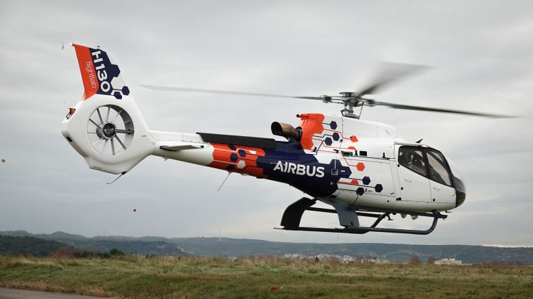 H130 helicopter Flightlab