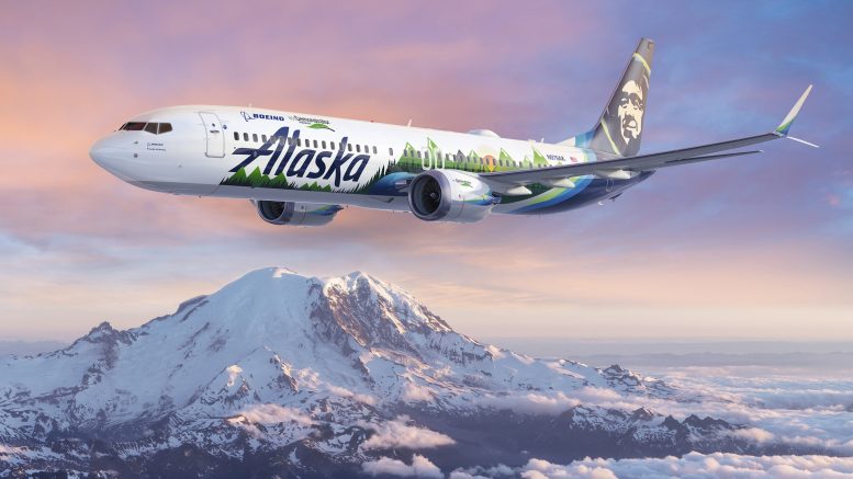 Boeing ecoDemonstrator Alaska Airlines