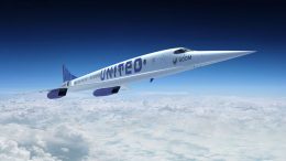 Boom 'Overture' airliner United Airlines