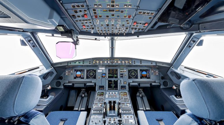 a320 fly-by-wire cockpit