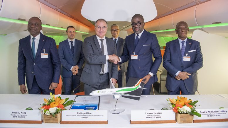 Air Côte d’Ivoire signature