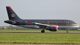 Airbus A319-112 JY-AYC Royal Jordanian Airline
