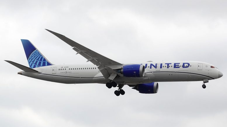 Boeing 787-9 Dreamliner N29981 United Airlines