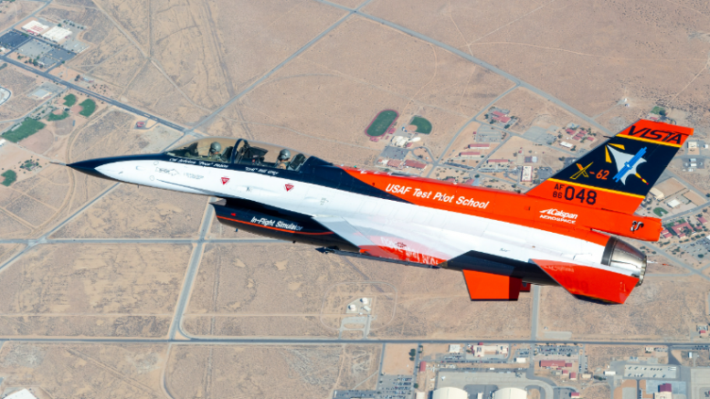 X-62A VISTA Aircraft