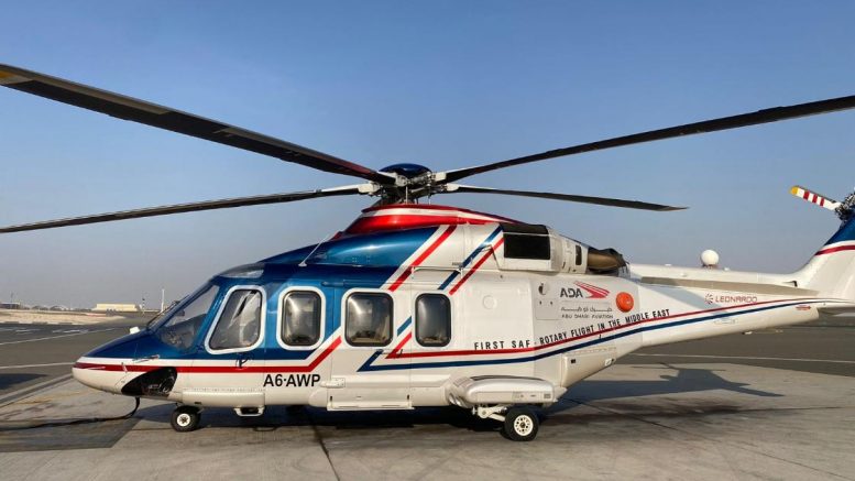 AW189 Abu Dhabi Aviation A6-AWP