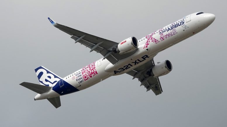 Airbus A321-253NY F-WWAB Airbus