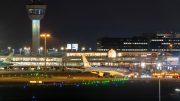 Amsterdam Schiphol by night