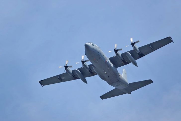 Lockheed C-130H-30 Hercules 336 squadron Eindhoven Air Base