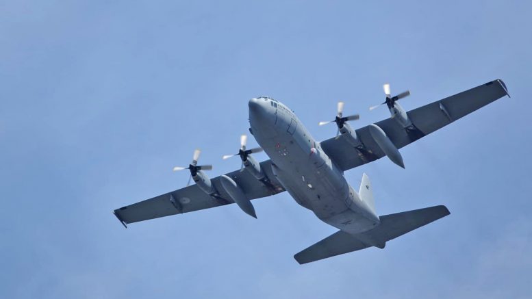 Lockheed C-130H-30 Hercules 336 squadron Eindhoven Air Base
