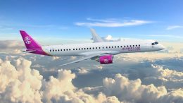 Embraer E195-E2 Hunnu Air
