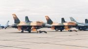 USAF F-16 aggressor squadron at Nellis AFB, NV