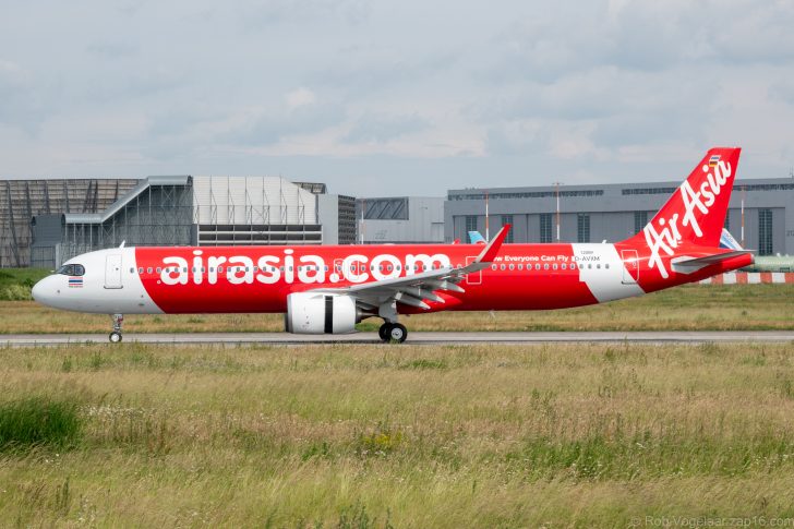 Airbus A321-251NX D-AVXM (HS-EAC) Thai AirAsia