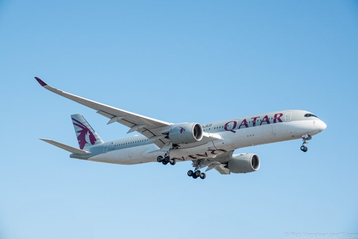 Airbus A350-941 A7-ALY Qatar Airways