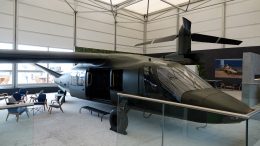 Bell MV-75 FLRAA Valor mock-up at the 2023 Paris Air Show